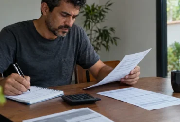 Cena documental de consumidor brasileiro relacionada a como corrigir informações bancárias erradas que aparecem no registrato, explicação do SmartJur