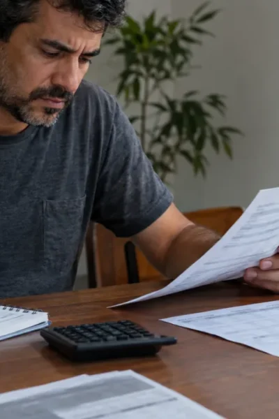 Cena documental de consumidor brasileiro relacionada a como corrigir informações bancárias erradas que aparecem no registrato, explicação do SmartJur