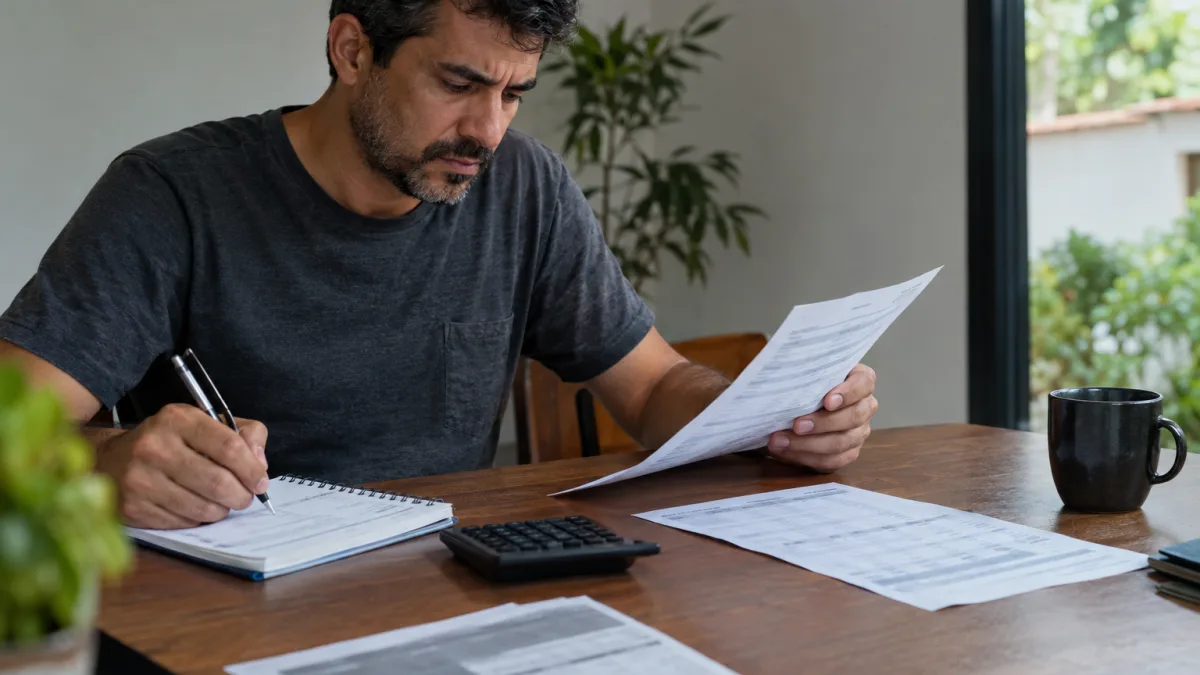 Cena documental de consumidor brasileiro relacionada a como corrigir informações bancárias erradas que aparecem no registrato, explicação do SmartJur