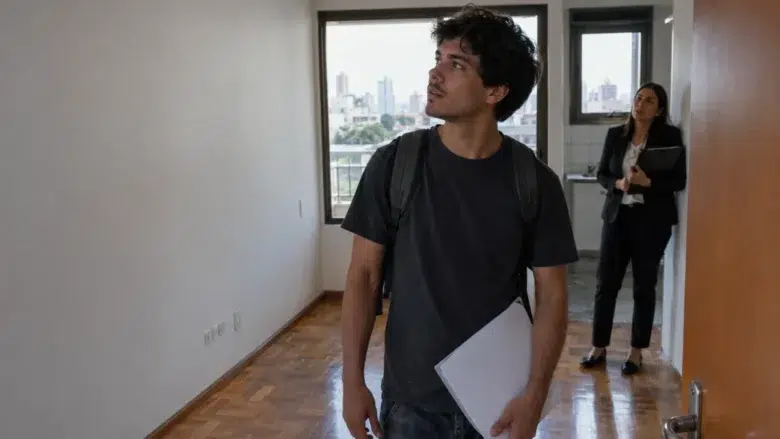 Cena ilustrativa de protesto por curso em situação de consumo envolvendo dívidas e direitos